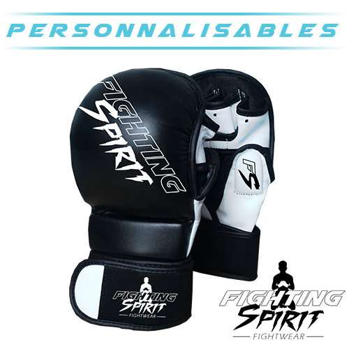 GANTS DE SPARRING MMA PERSONNALISABLES FIGHTING SPIRIT